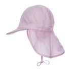 Czapka dziewczęca safari, wiązana, różowa, Döll