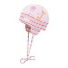 Czapka dziewczęca, wiązana, różowa, Döll