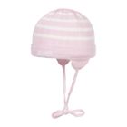 Czapka dziewczęca, wiązana, różowa, Döll