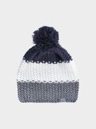 Czapka męska z pomponem, mix, 4F