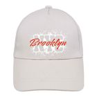 Czapka z daszkiem chłopięca, jasnoszara, Ambra