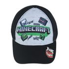 Czapka z daszkiem chłopięca, mix, Minecraft