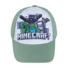 Czapka z daszkiem chłopięca, mix, Minecraft