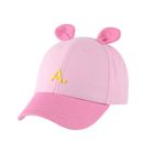 Czapka z daszkiem dziewczęca, różowa, Be Snazzy