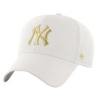 Czapka z daszkiem męska, biała, 47 Brand New York Yankees Cap