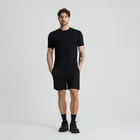 Czarna koszulka treningowa z technologią Cool Dry NOWEAR