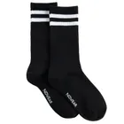 Czarne wysokie skarpetki unisex NOWEAR