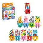 CzuCzu, Cyferkowy pociąg, puzzle, 20 elementów, 3+