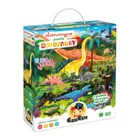 CzuCzu, Dinozaury, puzzle obserwacyjne, 60 elementów + plakat