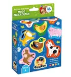 CzuCzu, puzzle do pary, Moje Zwierzątka, 2 elementy, 18m+