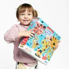 CzuCzu, puzzle małego odkrywcy, Zwierzęta Świata, 60 elementów