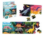 CzuCzu, Puzzle panoramiczne. Dinozaury, 60 elementów