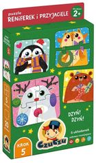 CzuCzu, Reniferek i przyjaciele, puzzle, 2+