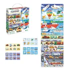 CzuCzu, Tak działa transport, puzzle, 60 elementów, gra, 4+
