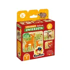 CzuCzu, Układam leśne zwierzęta, puzzle, 4 elementy, 2+