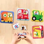 CzuCzu, Układam pojazdy, puzzle, 4 elementy, 2+