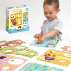 CzuCzu, Układanki z dziurką, Wieś, puzzle, 2+