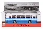 Daffi, Kolekcja Polskiej Motoryzacji, Autosan H9-20, autobus PKS, model pojazdu, 1:43, niebiesko-biały
