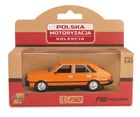 Daffi, Kolekcja Polskiej Motoryzacji, FSO Polonez, pojazd, model metalowy, pomarańczowy, 1:43