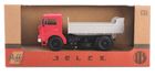 Daffi, Kolekcja Polskiej Motoryzacji, Jelcz 317, wywrotka, pojazd, model metalowy, czerwony, 1:43