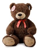 Daffi, miś, duża maskotka, ciemnobrązowy, 100 cm