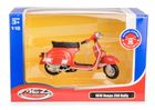 Daffi, MSZ, 1976 Vespa 200 Rally, skuter, model metalowy, czerwony, 1:18