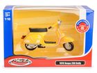 Daffi, MSZ, 1976 Vespa 200 Rally, skuter, model metalowy, żółty, 1:18