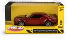 Daffi, MSZ, 2022 Dodge Challenger SRT Jailbreak, pojazd, model metalowy, czerwony, 5"