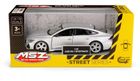 Daffi, MSZ, Audi RS 7 Sportback, pojazd, model metalowy, srebrny, 1:35