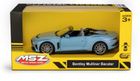 Daffi, MSZ, Bentley Mulliner Bacalar, pojazd, model metalowy, niebieski, 5"