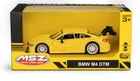 Daffi, MSZ, BMW M4 DTM, pojazd, model metalowy, żółty, 5"