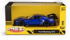 Daffi, MSZ, Ford Mustang GT3, pojazd, model metalowy, niebieski, 5"
