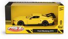 Daffi, MSZ, Ford Mustang GT3, pojazd, model metalowy, żółty, 5"