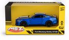 Daffi, MSZ, Ford Mustang Shelby GT350, pojazd, model metalowy, niebieski, 5"