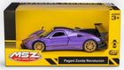 Daffi, MSZ, Pagani Zonda Revolucion, pojazd, model metalowy, fioletowy, 5"