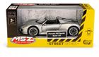 Daffi, MSZ, Porsche 918 Spyder, pojazd, model metalowy, szary, 1:32