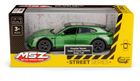 Daffi, MSZ, Porsche Taycan Turbo S Cross Turismo, pojazd, model metalowy, zielony, 1:36