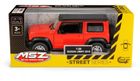 Daffi, MSZ, Suzuki Jimny, pojazd, model metalowy, czerwony, 1:26