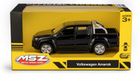 Daffi, MSZ, Volkswagen Amarok, pojazd, model metalowy, czarny, 5"