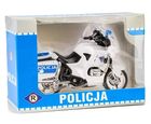 Daffi, Policja, motocykl, model pojazdu, model metalowy, 1:18