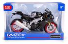 Daffi, RMZ City, Aprilia RSV4 RR 2020, motocykl, model metalowy, czarny, 1:12