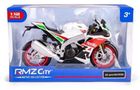 Daffi, RMZ City, Aprilia RSV4 RR 2020 Racing, motocykl, model metalowy, 1:12