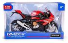 Daffi, RMZ City, BMW S1000RR 2020 (Regular), motocykl, model metalowy, czerwony, 1:12