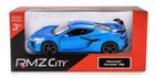 Daffi, RMZ City, Chevrolet Corvette Z06 niebieski, pojazd, model metalowy, 1:32