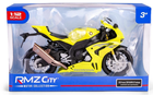 Daffi, RMZ City, Honda CBR1000RR-R Fireblade 2020, motocykl, model metalowy, 1:12, żółty