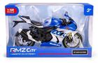 Daffi, RMZ City, Suzuki GSX R1000R (Racing), pojazd, model metalowy, 1:12