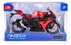 Daffi, RMZ City, Suzuki GSX R1000R Regular, pojazd, model metalowy, czerwony, 1:12