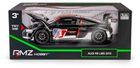 Daffi, RMZ Hobby, Audi R8 LMS 2015 #1, pojazd, interaktywny model metalowy, czarny, 1:32