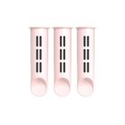 Dafi, wkłady węglowe do butelki filtrującej Soft i Solid, baby pink, 3 szt.