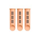 Dafi, wkłady węglowe do butelki filtrującej Soft i Solid, peach fuzz, 3 szt.